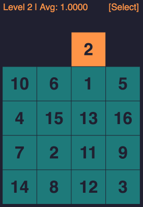 Factors Game