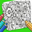 flowers-coloring-game-for-adults